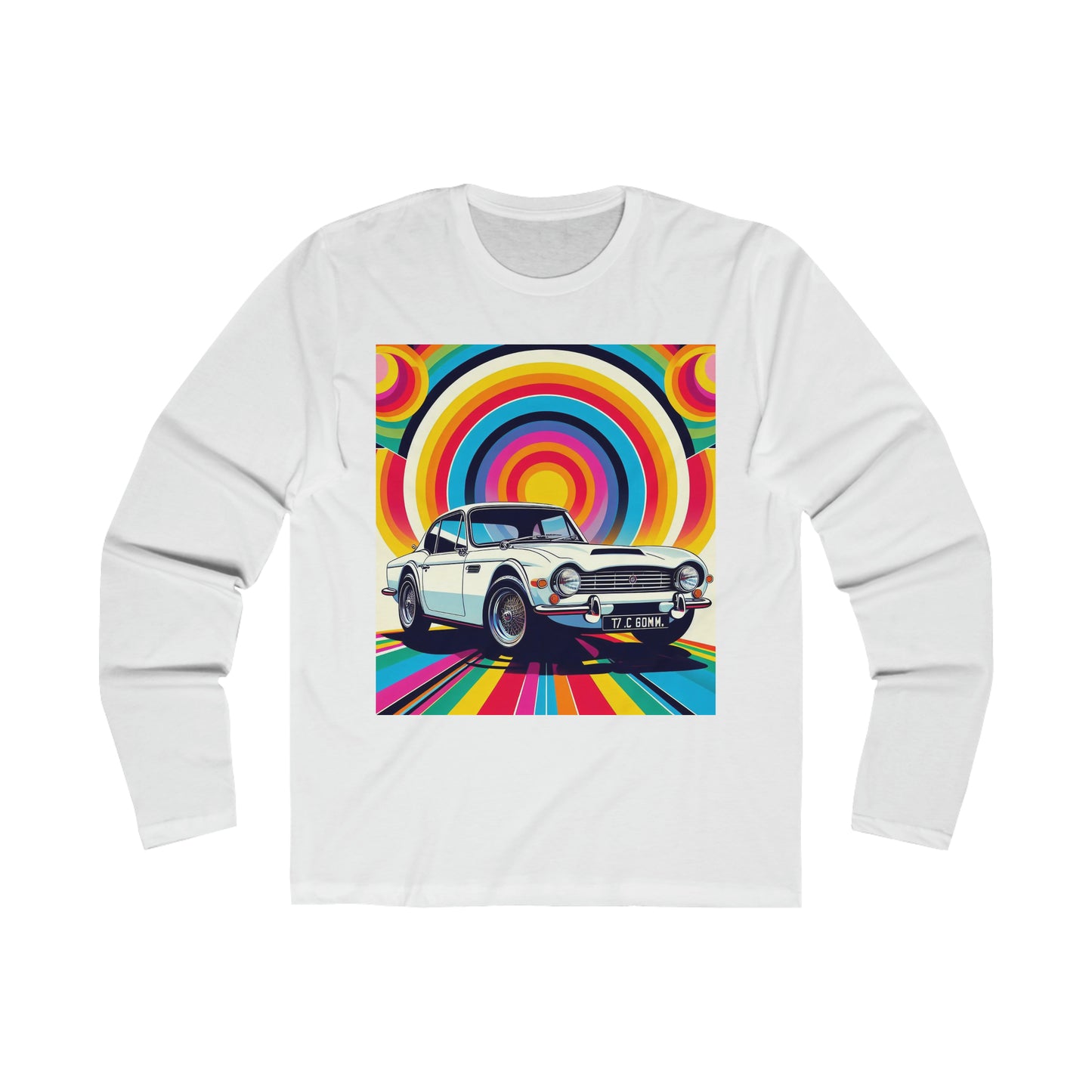 The Triumph of Summer |  Vintage Machine Threads [VMT] | Men's Long Sleeve Tee