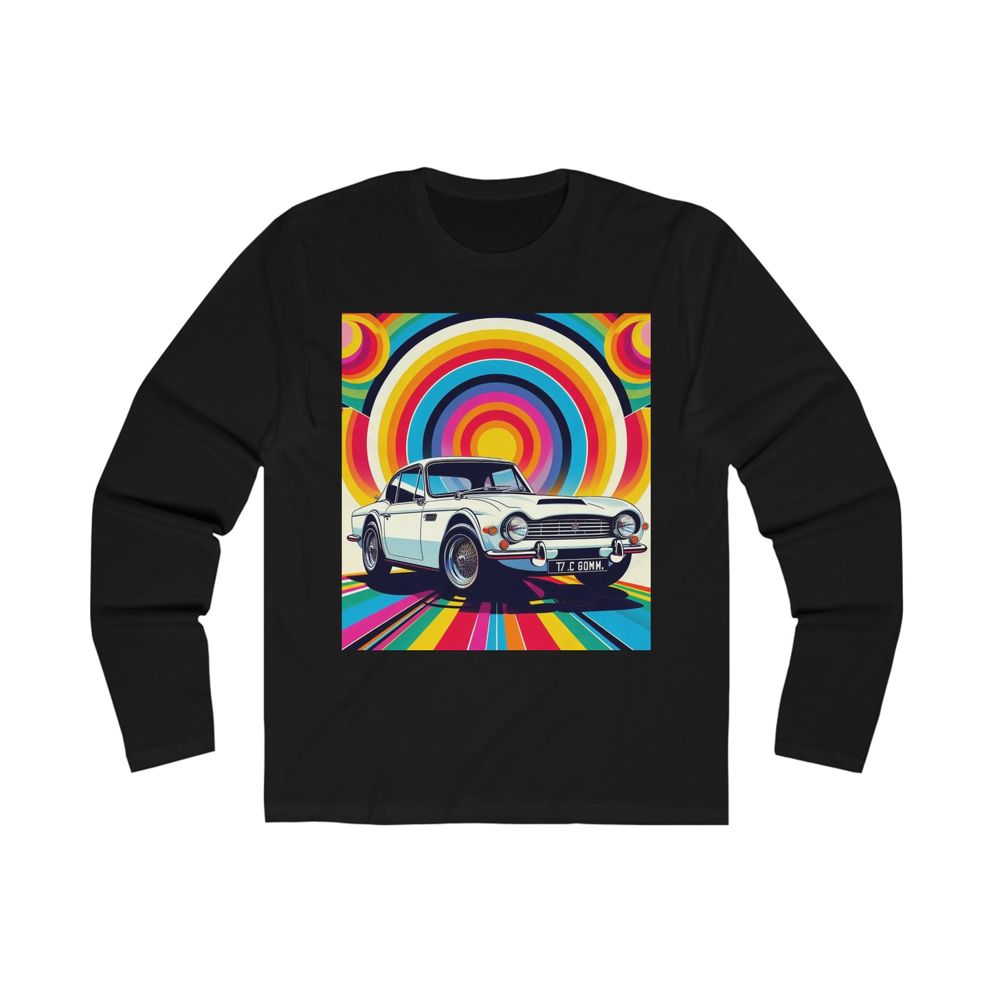 The Triumph of Summer |  Vintage Machine Threads [VMT] | Men's Long Sleeve Tee